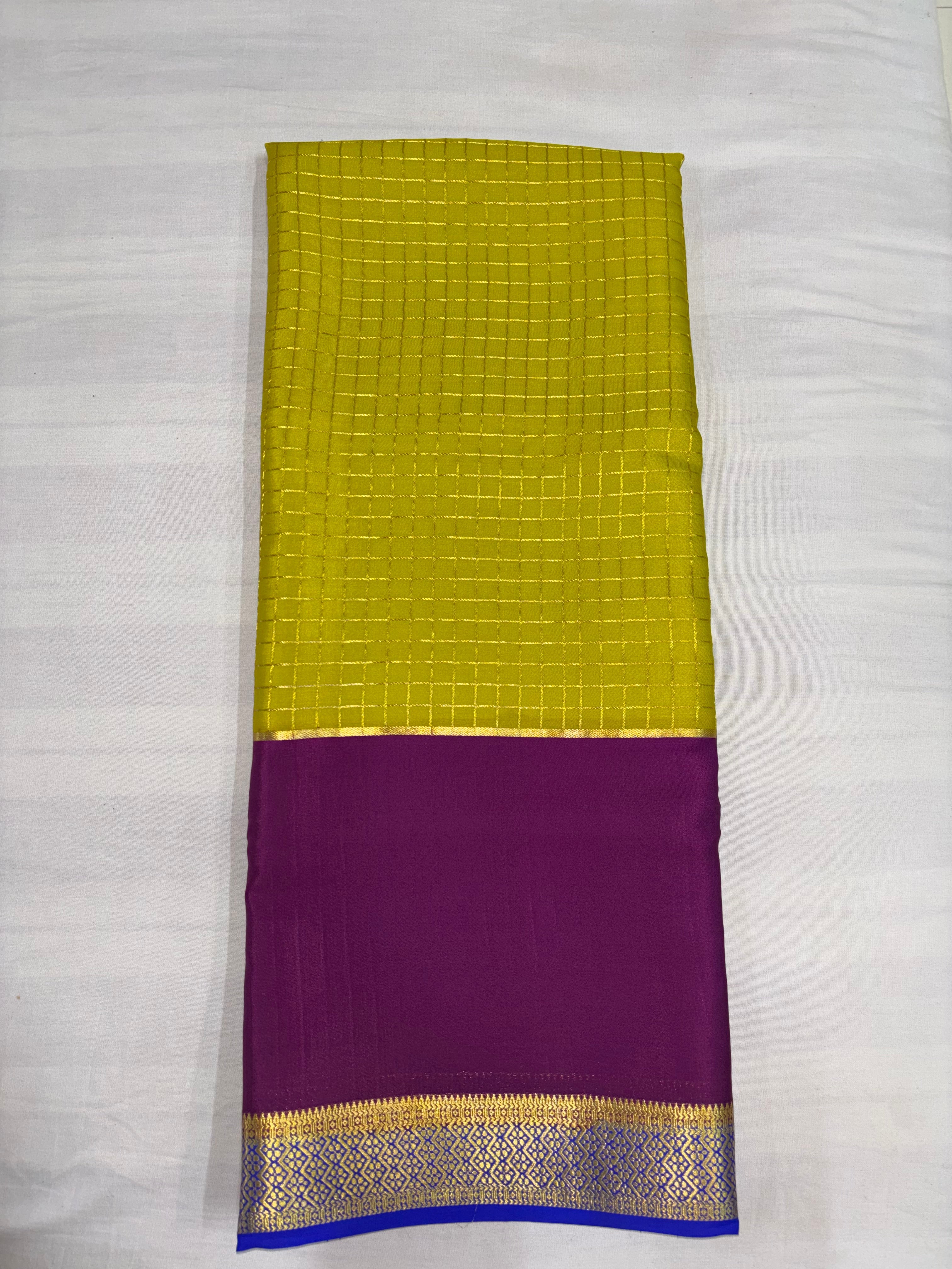 100 GSM 3D Pure Mysore Silk Sarees, 3D (3 Colours Design)